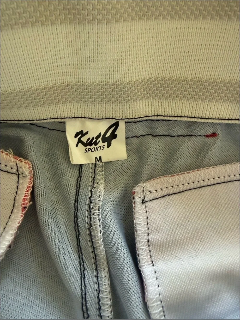 Kut4 Sports Sandlot Legends Baseball Pants Adult M Black Red Athletic Uniform